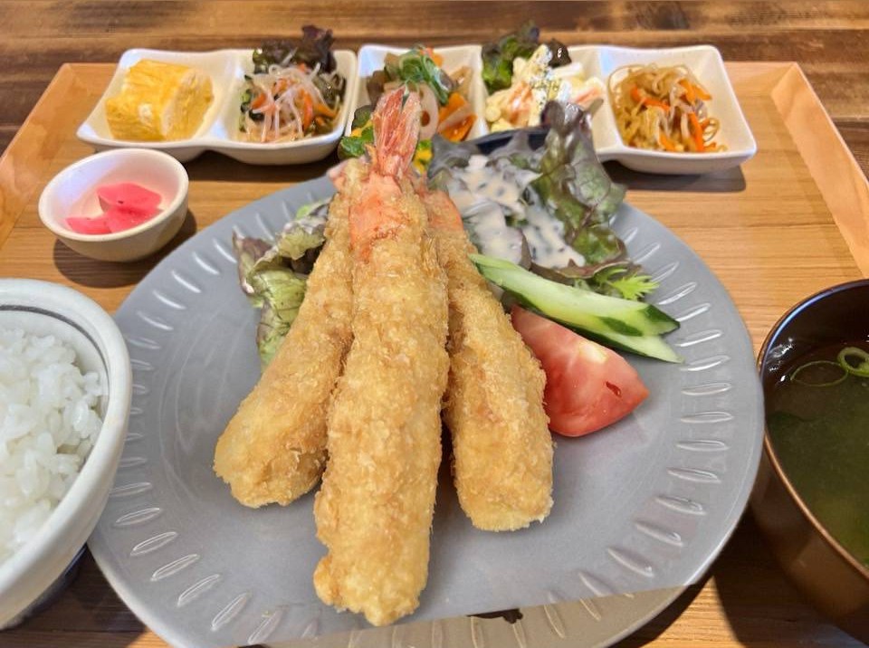 海老フライ定食